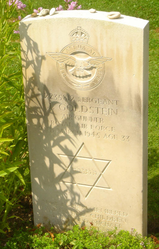 Sgt Jacob Goldstein<br/><br /><br />died March 16th, 1945